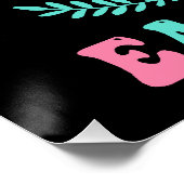 Gelukkige paasdag perfect poster (Hoek)