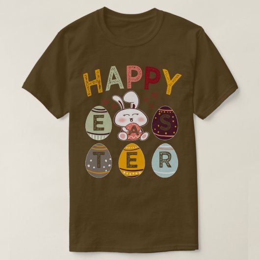 Gelukkige paasdag t-shirt (Design voorkant)