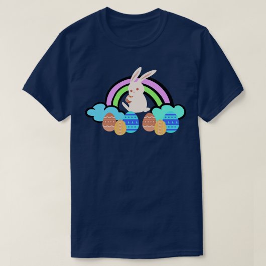 Gelukkige paasdag t-shirt (Design voorkant)