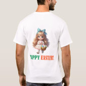 Gelukkige Paasdag - Vector T-shirt (Achterkant)