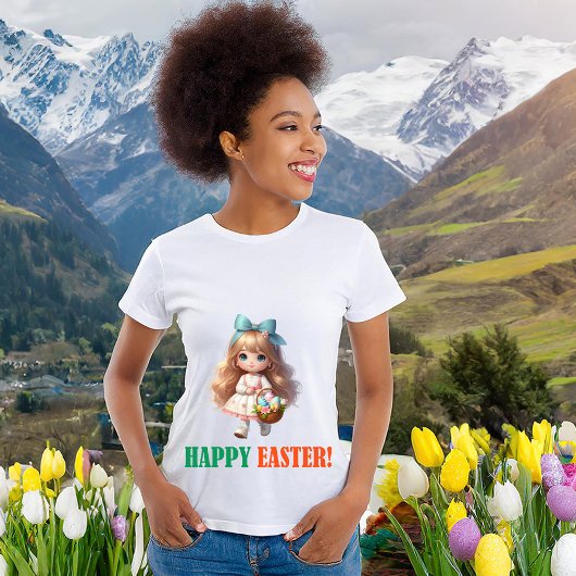 Gelukkige Paasdag - Vector T-shirt