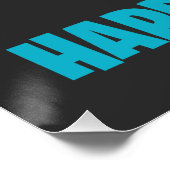 Gelukkige Paasdag - Vrolijke Pasen Perfect Poster (Hoek)