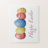 Gelukkige paaseieren legpuzzel (Verticaal)