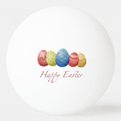 Gelukkige paaseieren pingpongbal (Achterkant)