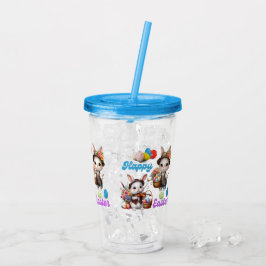 Gelukkige Paashaas Acryl Drinkbeker