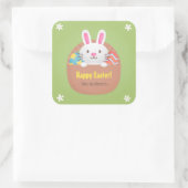 Gelukkige Paashaas en Eggs Party Decor Stickers (Tas)