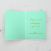  gelukkige paashaas feestdagen kaart (Binnen)