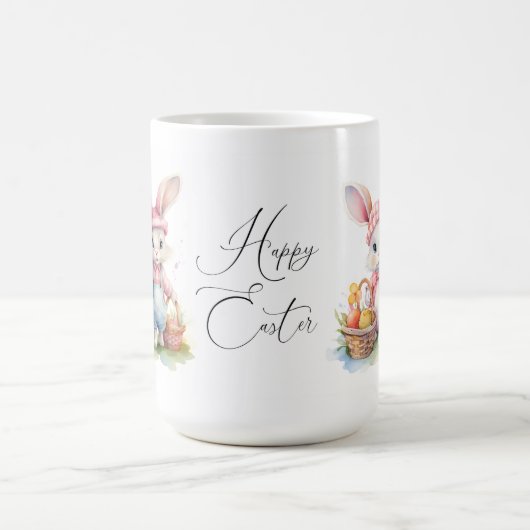 Gelukkige Paashaas Keramische Mok (Center)