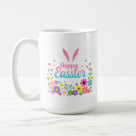 Gelukkige Paashaas Lente Paasei Pasen Koffiemok