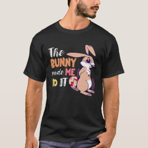 Gelukkige paashaas liet me het doen paaseieren Pas T-shirt