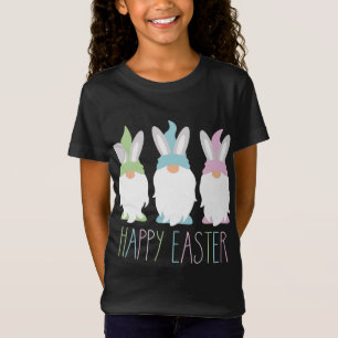Gelukkige paashaas oren kabouters matching t-shirt