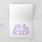 Gelukkige Paashond Feestdagen Kaart (Binnen)