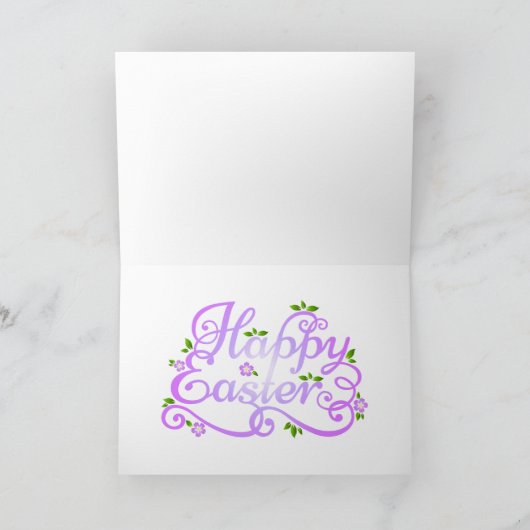 Gelukkige Paashond Feestdagen Kaart (Binnen)