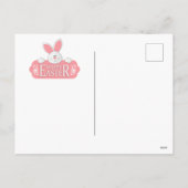 Gelukkige Paashond Feestdagenkaart (Achterkant)