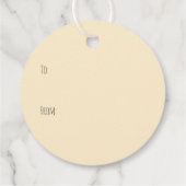 Gelukkige Paashonden Bedankjes Labels (Achterkant)