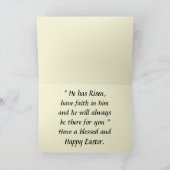 Gelukkige paaskaart voor feestdagen (Binnen)