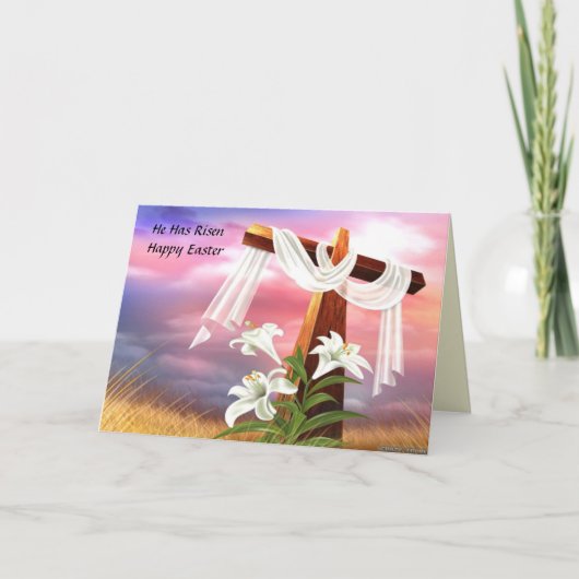 Gelukkige paaskaart voor feestdagen (Voorkant)