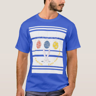 Gelukkige Paaslente Vakantie schattige konijneneie T-shirt