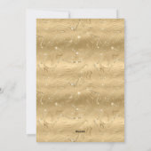 Gelukkige Paasvreugde met Bunny, Kuiken, Eieren &  Feestdagenkaart (Achterkant)