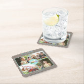 Gelukkige paaswensen kartonnen onderzetters (Insitu)