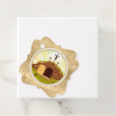 Gelukkige Paaszondag Zegeningen | Hij is opgestaan Bedankjes Labels (In situ)