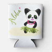 Gelukkige Panda Aloha Zomervibe Blikjeskoeler (Voorkant)