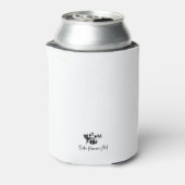 Gelukkige Panda Aloha Zomervibe Blikjeskoeler (Blikje Achterkant)