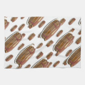 Gelukkige Pannenkoekendag - Pannenkoekenstapel Theedoek (Horizontaal)