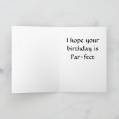 GELUKKIGE PAR-FECT VERJAARDAG ***SON*** KAART (Binnen)