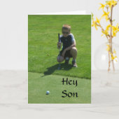 GELUKKIGE PAR-FECT VERJAARDAG ***SON*** KAART (Gele Bloem)