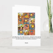 Gelukkige Pascha - de Kaart van het Ivoor van (Achterkant)