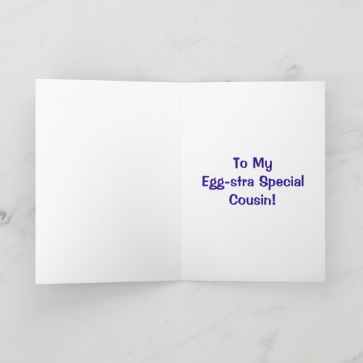 Gelukkige Pasen aan Mijn Speciale Neef van Feestdagen Kaart (Binnen)