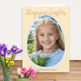Gelukkige Pasen aangepaste foto Feestdagen Kaart
