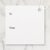 Gelukkige Pasen Berner Berg Honden Bedankjes Labels (Achterkant)