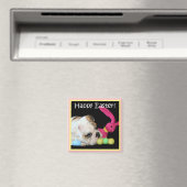 Gelukkige Pasen Bulldog Magnet (Insitu (Vaatwasser))