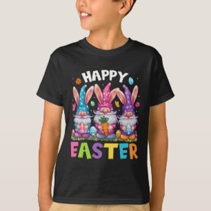 Gelukkige Pasen Dag Konijn Eieren Jagen Paashaas G T-shirt