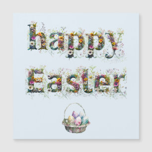 Gelukkige Pasen Decoratieve tekst