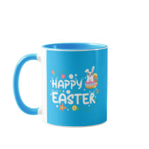 Gelukkige Pasen, Eieren, Bunny & Bloemen