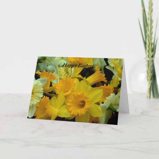 Gelukkige Pasen Feestdagen Kaart (Voorkant)