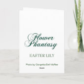 Gelukkige Pasen Feestdagen Kaart (Achterkant)