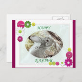 Gelukkige Pasen Feestdagenkaart (Voorkant / Achterkant)