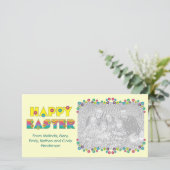 Gelukkige Pasen Feestdagenkaart (Staand voorkant)