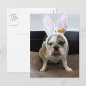 Gelukkige Pasen Feestdagenkaart (Voorkant / Achterkant)