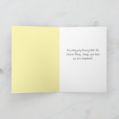 Gelukkige Pasen Gele Eenden Feestdagen Kaart (Binnen)