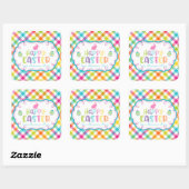 Gelukkige Pasen gepersonaliseerde Sticker (Vel)