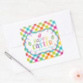 Gelukkige Pasen gepersonaliseerde Sticker (Envelop)