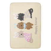 Gelukkige Pasen Goldendoodle Honden Badmat (Voorkant Verticaal)