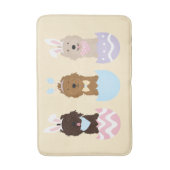 Gelukkige Pasen Goldendoodle Honden Badmat (Voorkant Verticaal)