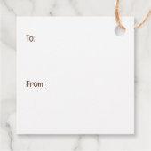 Gelukkige Pasen Goldendoodle Honden Bedankjes Labels (Achterkant)