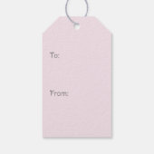 Gelukkige Pasen Goldendoodle Honden Cadeaulabel (Achterkant)